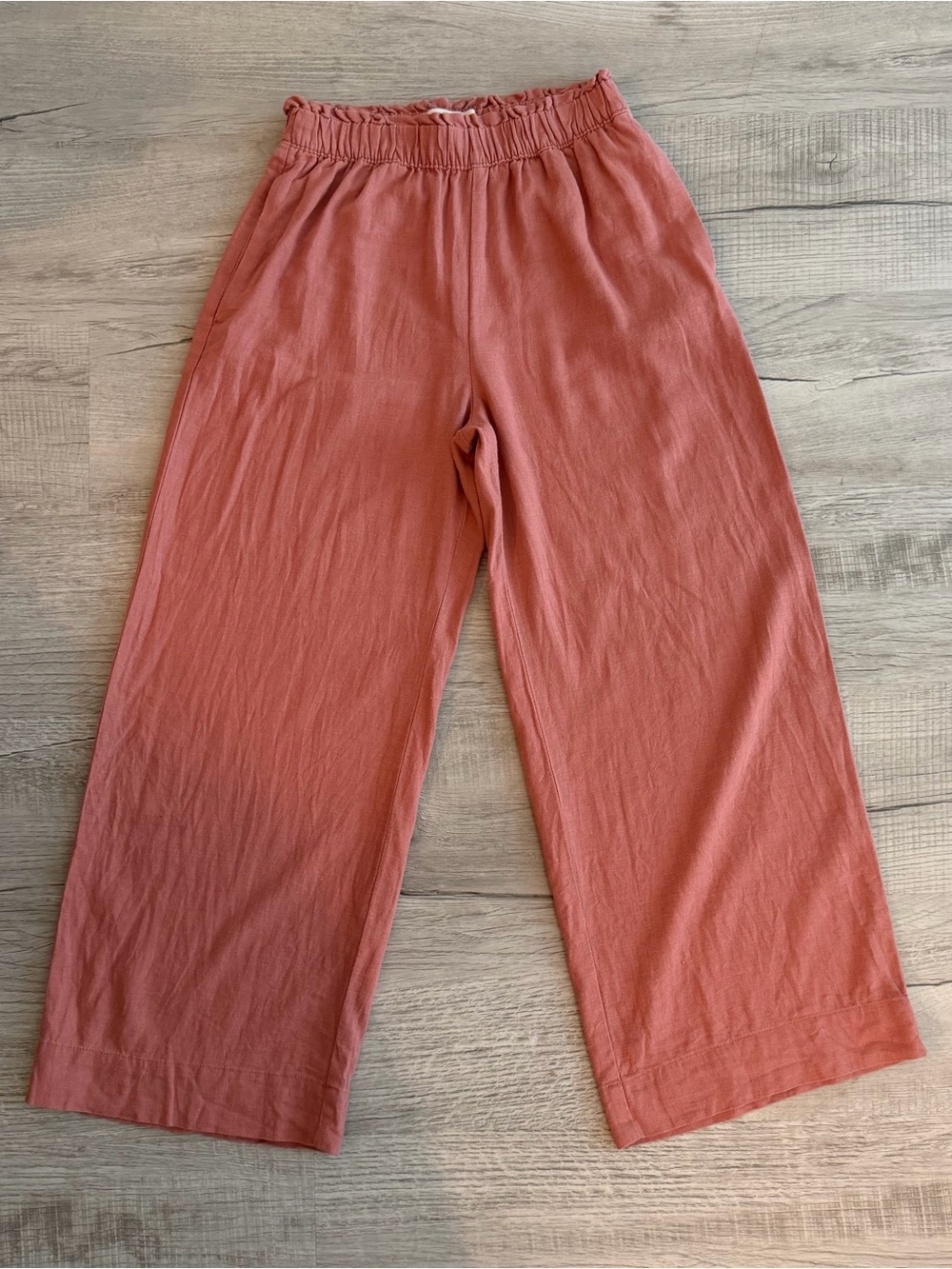 Abercrombie & Fitch Women's Wide-Leg Linen Pants (Matching Set)